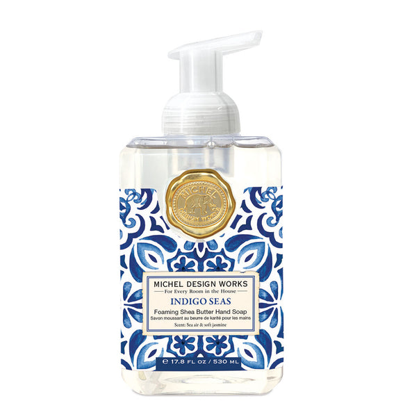 Michel Design Works MDW 801438 Indigo Seas Foaming Hand Soap