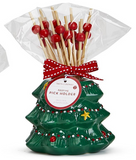 Two's Company TC 819829-20 Festive Pick Holder with 2 Assorted Designs