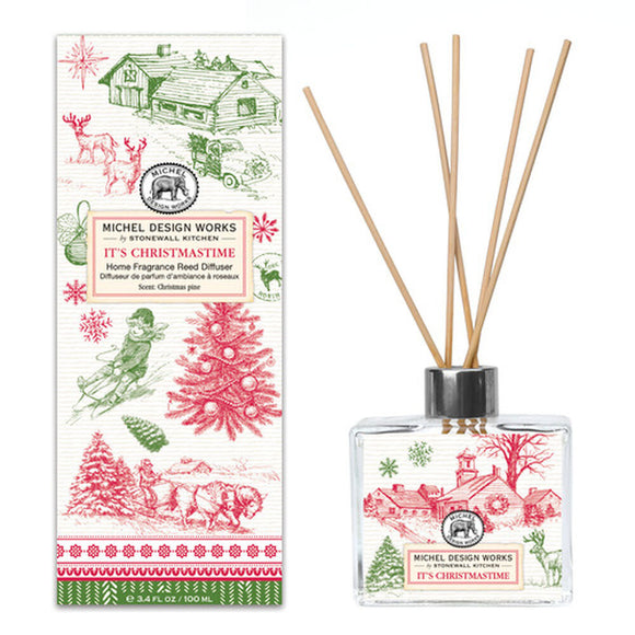 MICHEL DESGIN WORKS MDW 823396 IT'S CHRISTMASTIME REED DIFFUSER