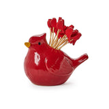 Two's Company 26 82893 Deck the Halls Cardinal Pick Holder