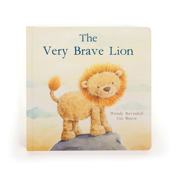 Jellycat Inc. JI BK4BL The Very Brave Lion Book