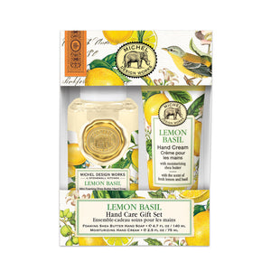 MICHEL DESIGN WORKS MDW 841008 LEMON BASIL HANDCARE GIFT SET