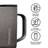 Corkcicle CC 2516SSS 16oz Mug - Steel Shadow