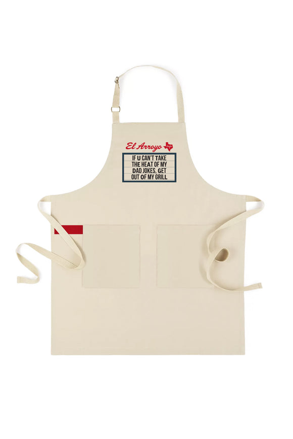 El Arroyo EA APR0001 Marquee Apron - Dad Jokes