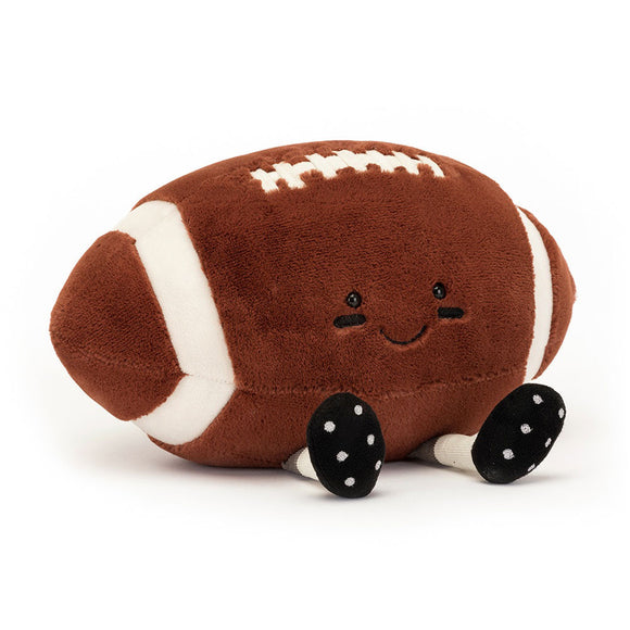 Jellycat Inc JI AS2USF Amuseables Sports American Football, Large