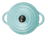 Creative Co-Op CCOP DE7145Axx Stoneware Mini Baker with Lid - 6 Colors