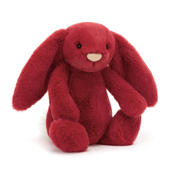 Jellycat JC BAS3SCA Bashful Luxe Bunny Scarlett Original