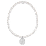 eNewton Design 26 BCLPE3INxx Classic Pearl Small 3mm Bracelet - Inspire - 3 Styles