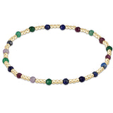 eNewton Design 26 BEXPESINP4xx Extends Pearl Sincerity Pattern 4mm Bead Bracelet