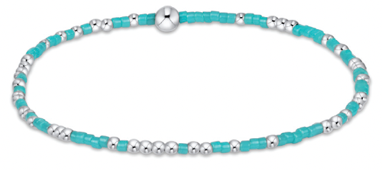 ENEWTON DESIGN ED BHOPUNWSST HOPE UNWRITTEN STERLING BRACELET - TURQUOISE