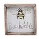 VIP Home & Garden VIP A5328xx Wood Bee Frame Decor - 4 Styles