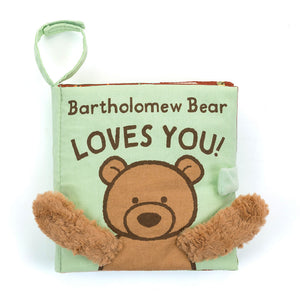 Jellycat Inc JI BK4BBRLY Bartholomew Bear Loves You Book