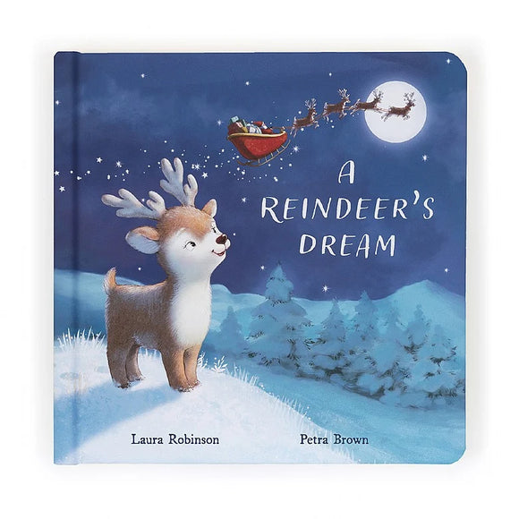 Jellycat JC BK4RD Mitzi Reindeer's Dream Book