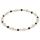 eNewton Design 26 BEXPESINP4xx Extends Pearl Sincerity Pattern 4mm Bead Bracelet