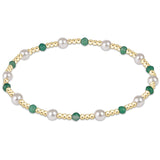 eNewton Design 26 BEXPESINP4xx Extends Pearl Sincerity Pattern 4mm Bead Bracelet