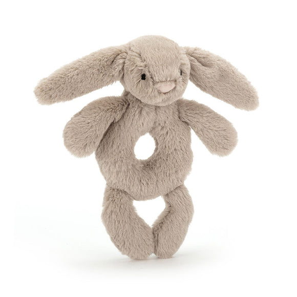 Jellycat Inc JI BRR4x Bashful Bunny Ring Rattle