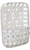 Raz Imports RZ 4020761 Distressed Tobacco Wall Basket