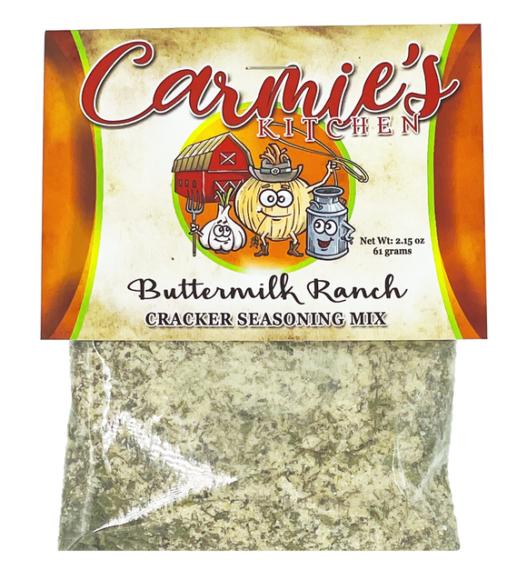 Carmie's Kitchen CK 230 Buttermilk Ranch Cracker Mix