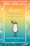 d'Marie Inc DI CC11 Piña Colada Cocktail Slush Mix 10oz