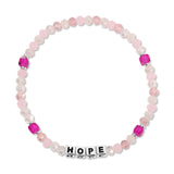 My Fun Colors FC CW964 HOPE Colorful Pink Mix Words Bracelet