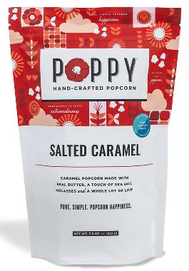 Poppy Handcrafted Popcorn PHP SCGMBC Salted Caramel Market Bag