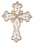 Raz Imports RZ 4019194x Jeweled Cross Ornament, 5in - 2 Styles