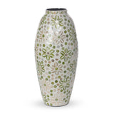 Park Hill Collection PHC D-053-3-431-082 Capraia Coast Large Floral Vase, Capiz