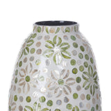 Park Hill Collection PHC D-053-3-431-082 Capraia Coast Large Floral Vase, Capiz