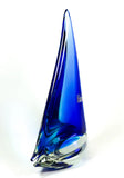 Murano Glass 26 OBLC0015 Amerigo Sailboat Blue