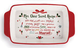 Demdaco 2020190301X Secret Recipe Baking Dishes