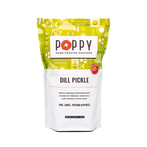 Poppy Handcrafted Popcorn PHP DPMBC Dill Pickle Market Bag