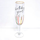 8 Oak Lane EC159BDAY Birthday Girl Oversized Champagne Glass