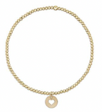eNewton Design 26 EGBCLG2 egirl Classic Gold 2mm Bracelet - 8 Styles