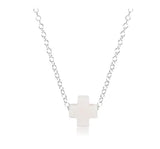 eNewton Design 26 N16SSSCxx 16" Necklace Sterling - Signature Cross - 7 Styles