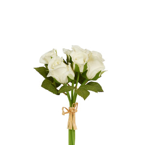 Raz Imports RZ F4502233 10" White Rose Bundle
