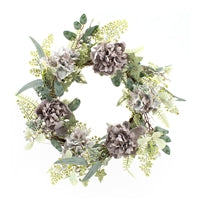 Wing Tai Trading WTT FAD41310W French Hydrangea Wreath