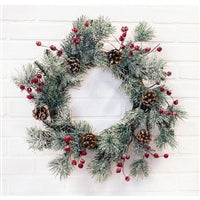 Wing Tai Trading WTT FXQ26704W Winter Delight Wreath - 10