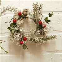 Wing Tai Trading WTT FXQ39834CS PINE AND HOLLY SMALL RING