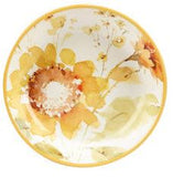 Certified International CI 28779 Sunflowers Forever Soup Pasta Bowl 9 in x 2.4 in.
