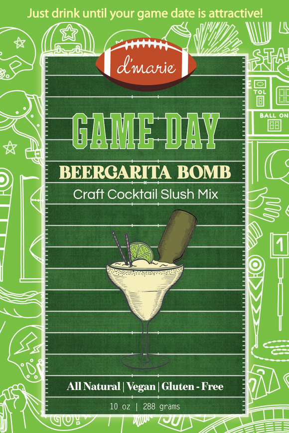 d'Marie Inc DI GD01 Beergarita Bomb Cocktail Slush Mix 10oz