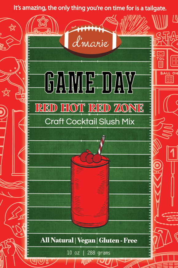d'Marie Inc DI GD04 Red Hot Red Zone Cocktail Slush Mix 10oz