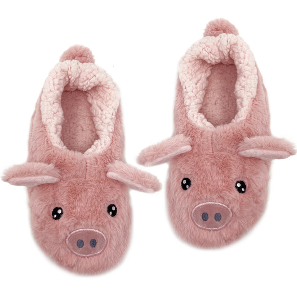 Oooh Yeah OY GWP22301x Women's Slippers, Pink Steps - 3 Sizes
