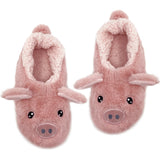 Oooh Yeah OY GWP22301x Women's Slippers, Pink Steps - 3 Sizes