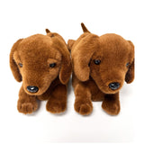 Oooh Yeah OY GWP25906x Women's Hugger Slippers, Birdie the Dachshund - 3 Sizes