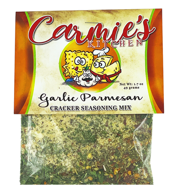 Carmie's Kitchen CK 232 Garlic Parmesan Cracker Mix