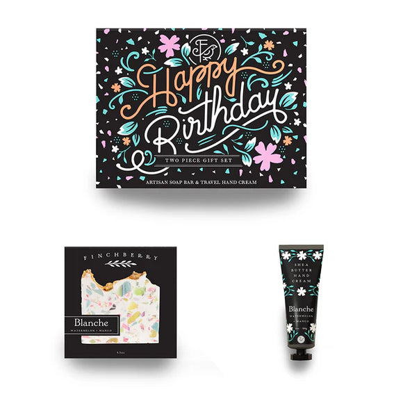 FINCHBERRY FB W2BDG HAPPY BIRTHDAY 2 PIECE GIFT SET