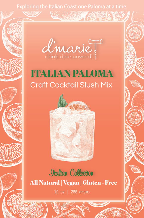 d'Marie Inc DI IC02 Italian Paloma Cocktail Slush Mix 10oz