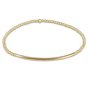 ENEWTON DESIGN ED BCLG2BBG CLASSIC GOLD 2MM BEAD BRACELET - BLISS BAR GOLD