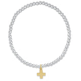 eNewton Design 26 BCLMXM3xx Classic Mixed Metal 3mm Bracelet - 4 Styles