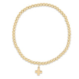 eNewton Design 26 BCLG3xx Classic Gold 3mm Bracelet - 9 Styles
